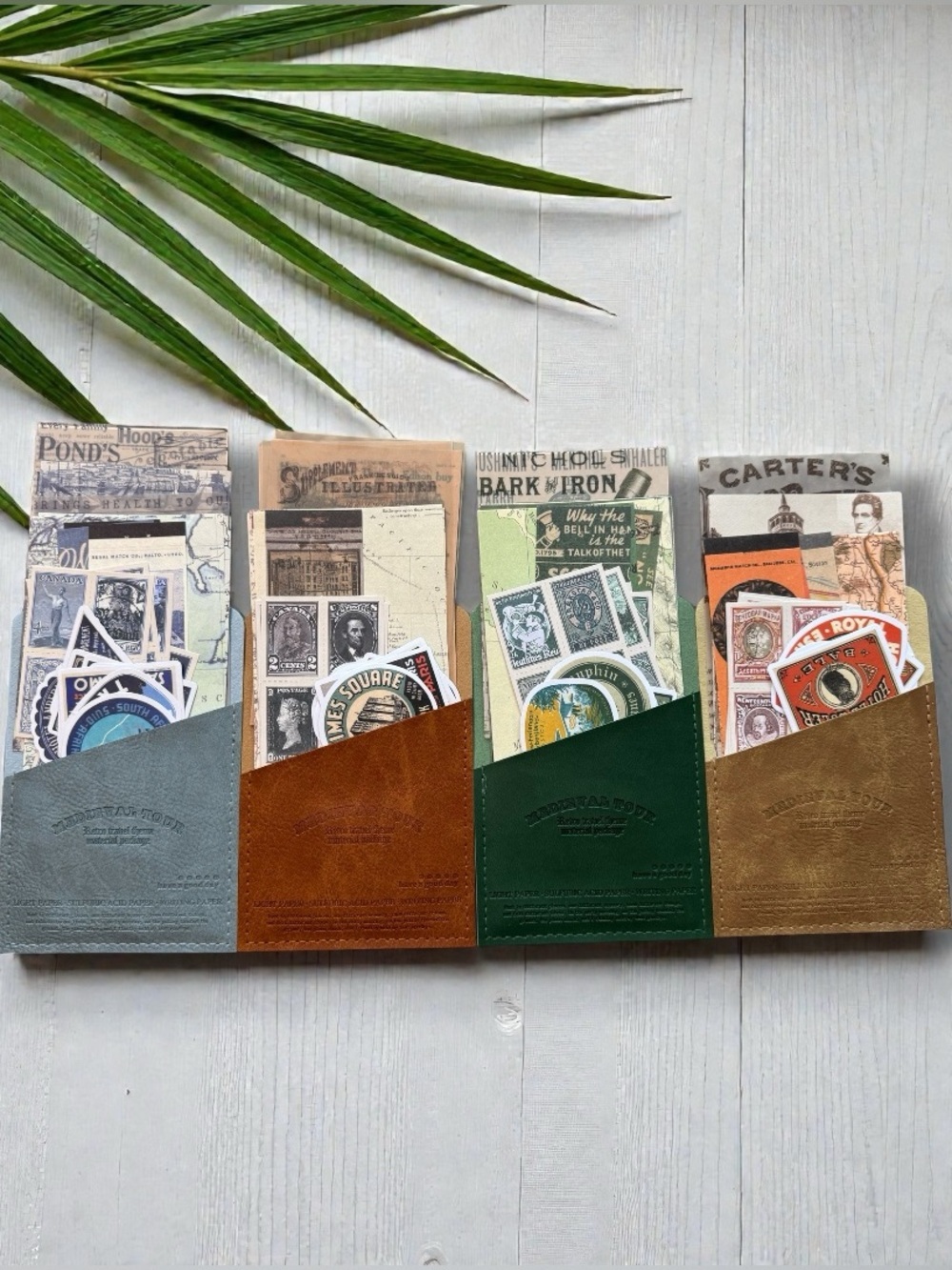 Vintage Style Junk Journal Ephemera Paper Sticker Pack Set Scrapbooking Collage - Picture 2 of 16